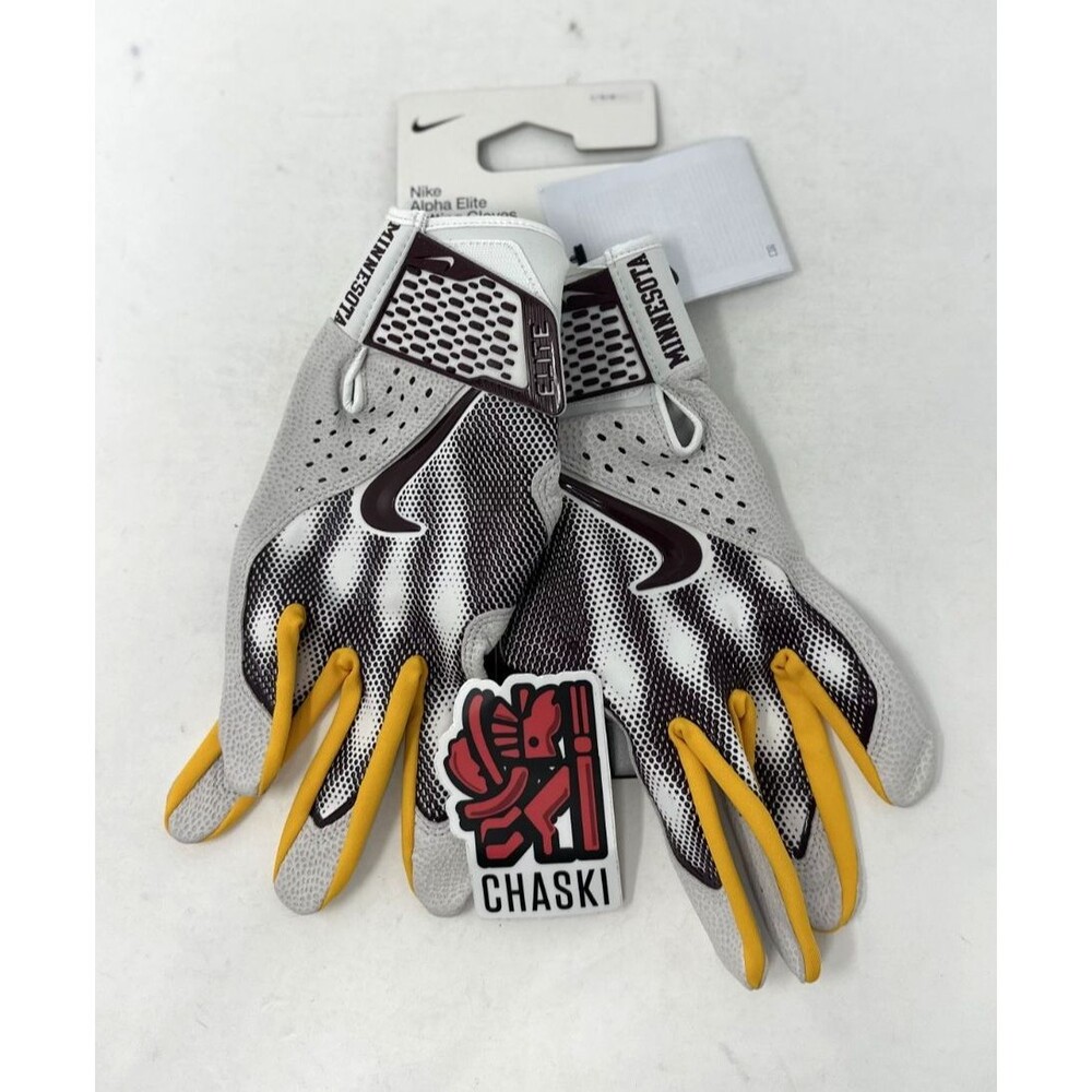 Nike Alpha Elite Minnesota Gophers PE Team Issued Baseball Gloves FB4178 Large